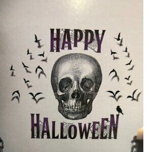 Halloween Home Decor Wall Sticker HAPPY HALLOWEEN Removable Decal Art Mural Room